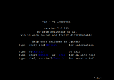 Tuto video sur l’éditeur VIM/ VIM (linux)